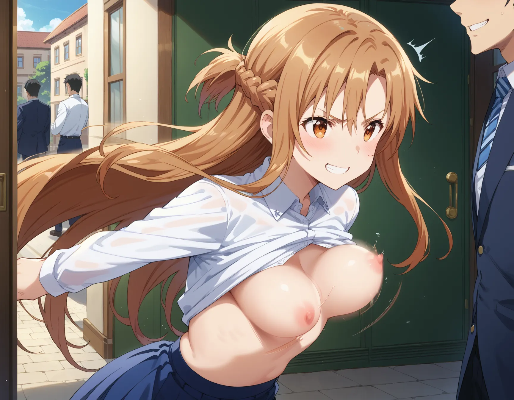 ソードアート・オンラインに登場する結城明日奈ちゃんのエロいAI画像500枚！(10ページ目)の25枚目の画像です。