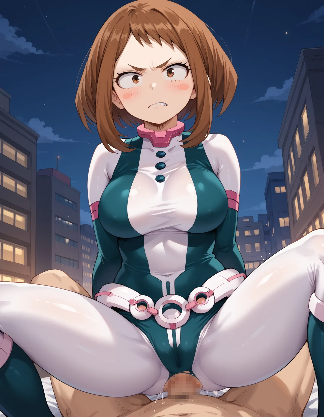 ヒロアカに登場するお茶子ちゃんのエロいAI画像400枚！(4ページ目)の37枚目の画像です。
