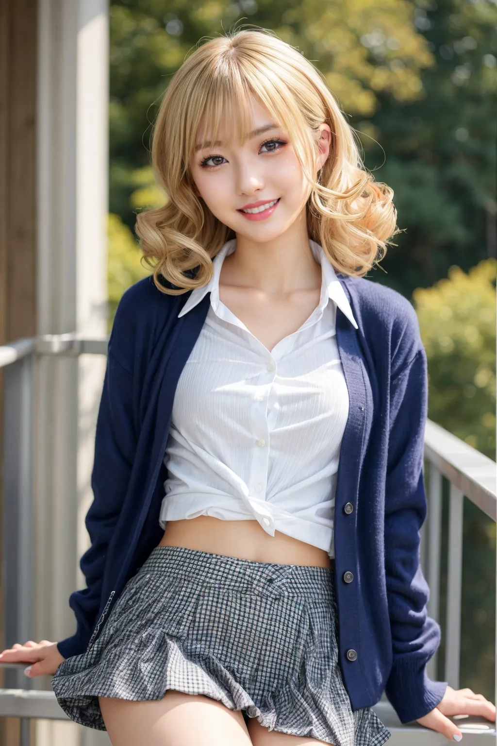 童顔小柄美女たちがギャル化？！キュートなおっぱいや身体が魅力のAI画像386枚！(5ページ目)の23枚目の画像です。