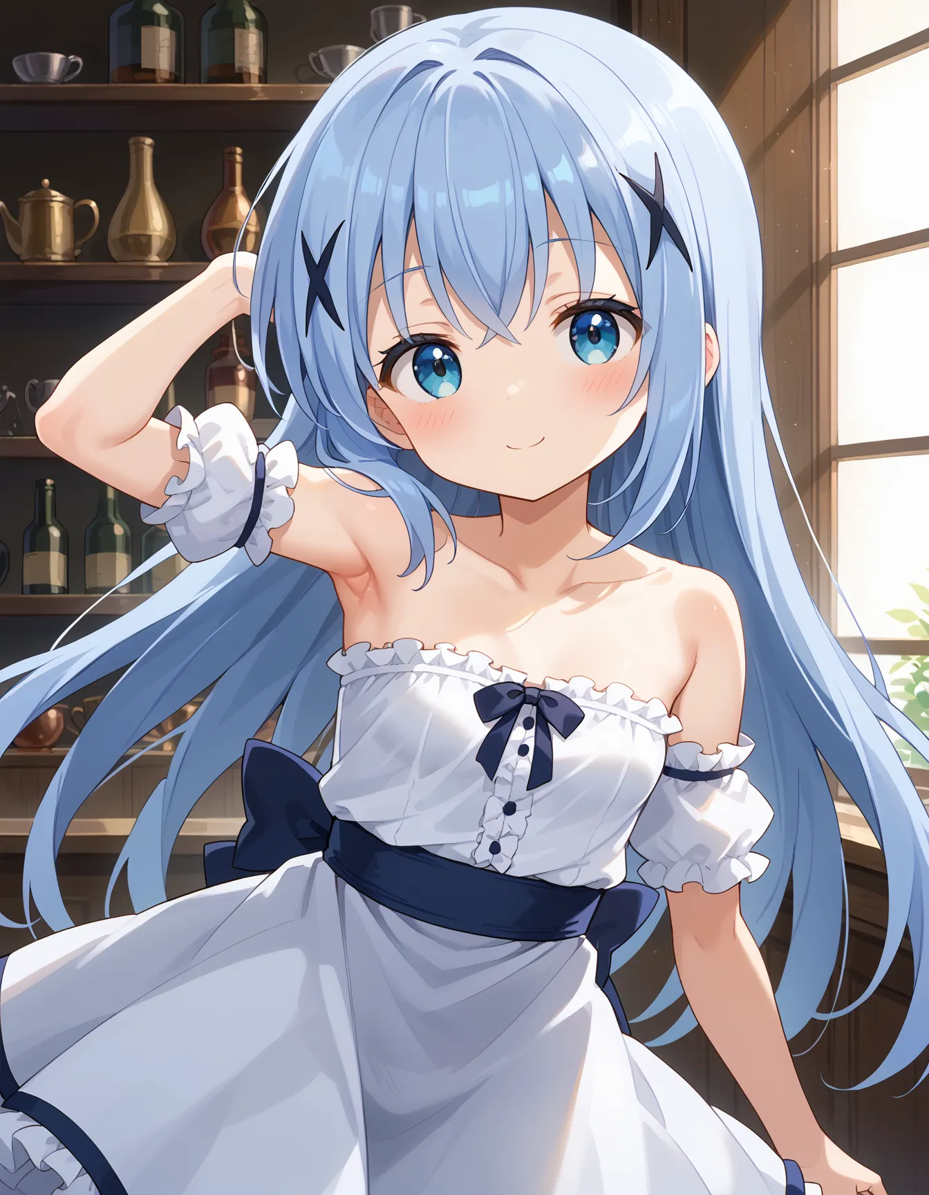 ごちうさに登場するロリカワな準主人公チノちゃんのエロいAI画像450枚！(5ページ目)の22枚目の画像です。