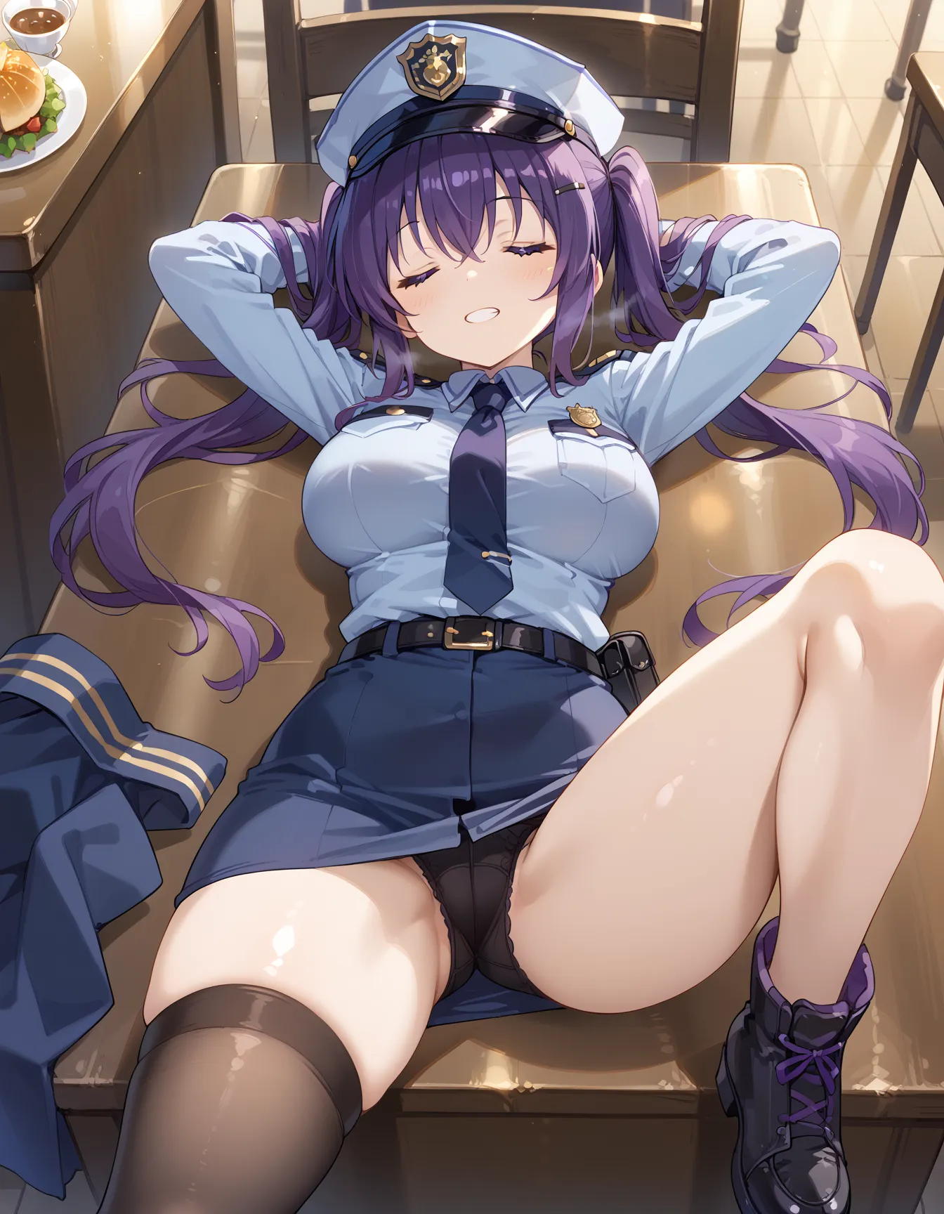 ごちうさに登場する巨乳クールビューティーなリゼちゃんのエロいAI画像460枚！(12ページ目)の14枚目の画像です。