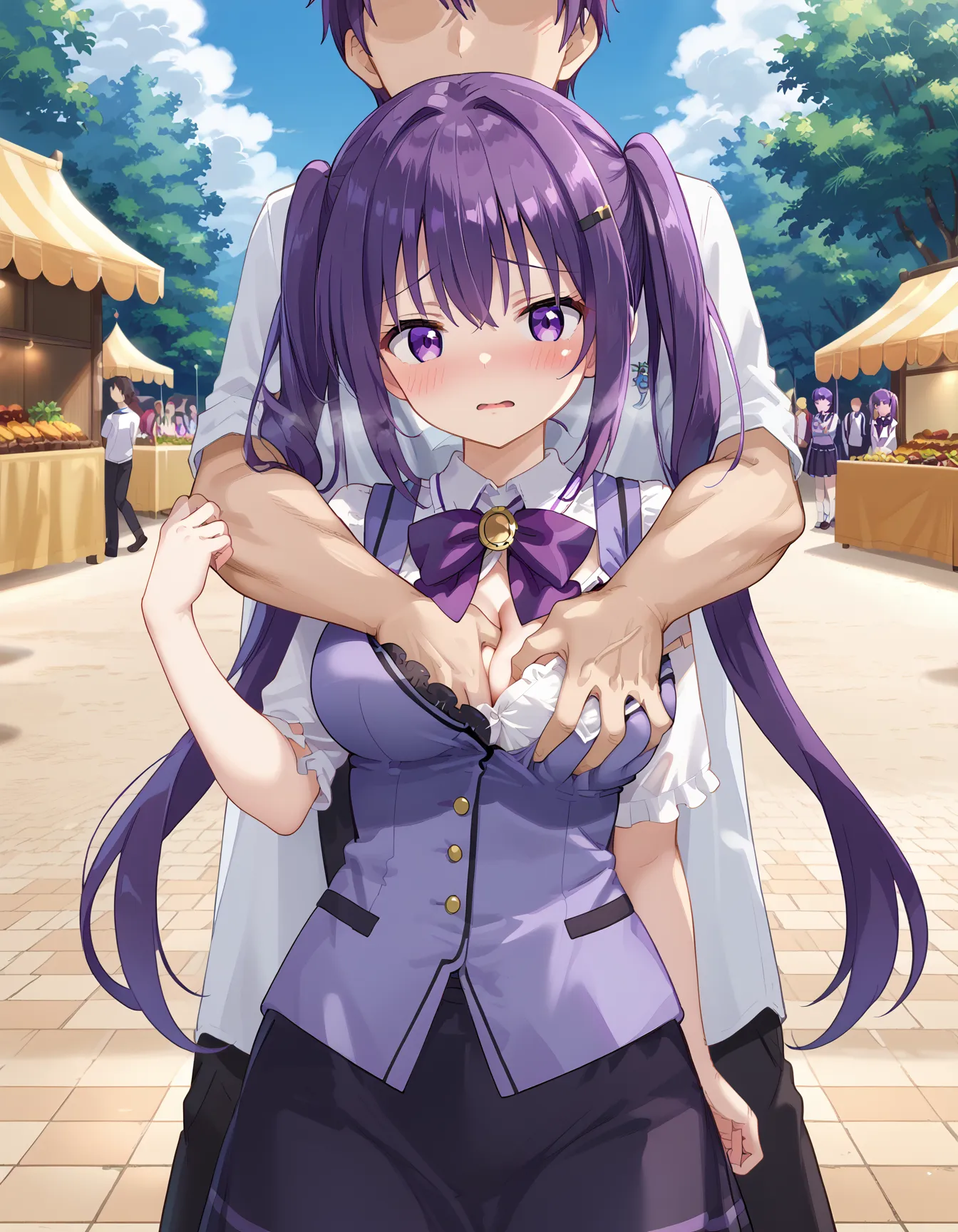 ごちうさに登場する巨乳クールビューティーなリゼちゃんのエロいAI画像460枚！(5ページ目)の23枚目の画像です。