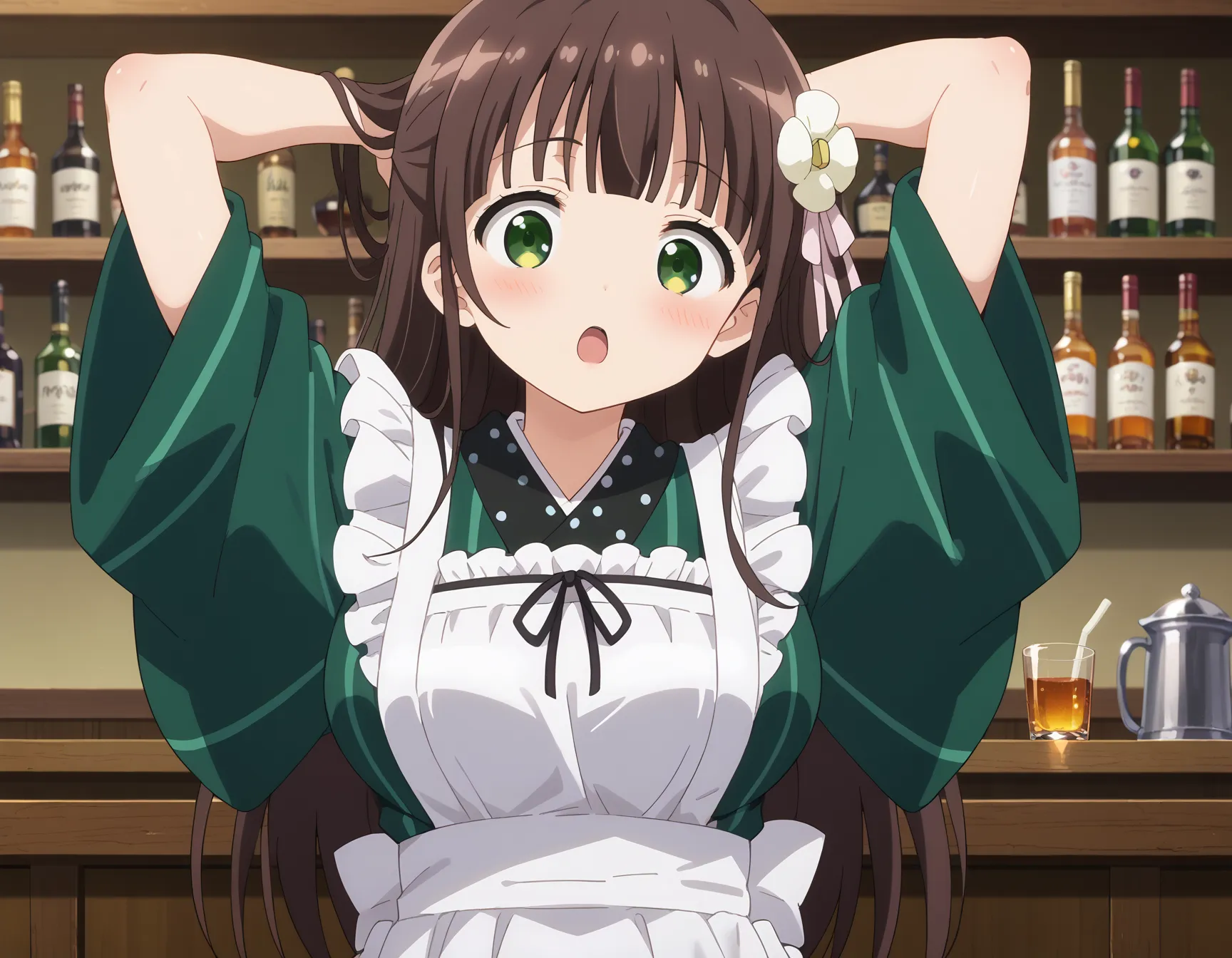 ごちうさに登場する実は脱いだらグラマーな千夜ちゃんのエロいAI画像400枚！(3ページ目)の7枚目の画像です。