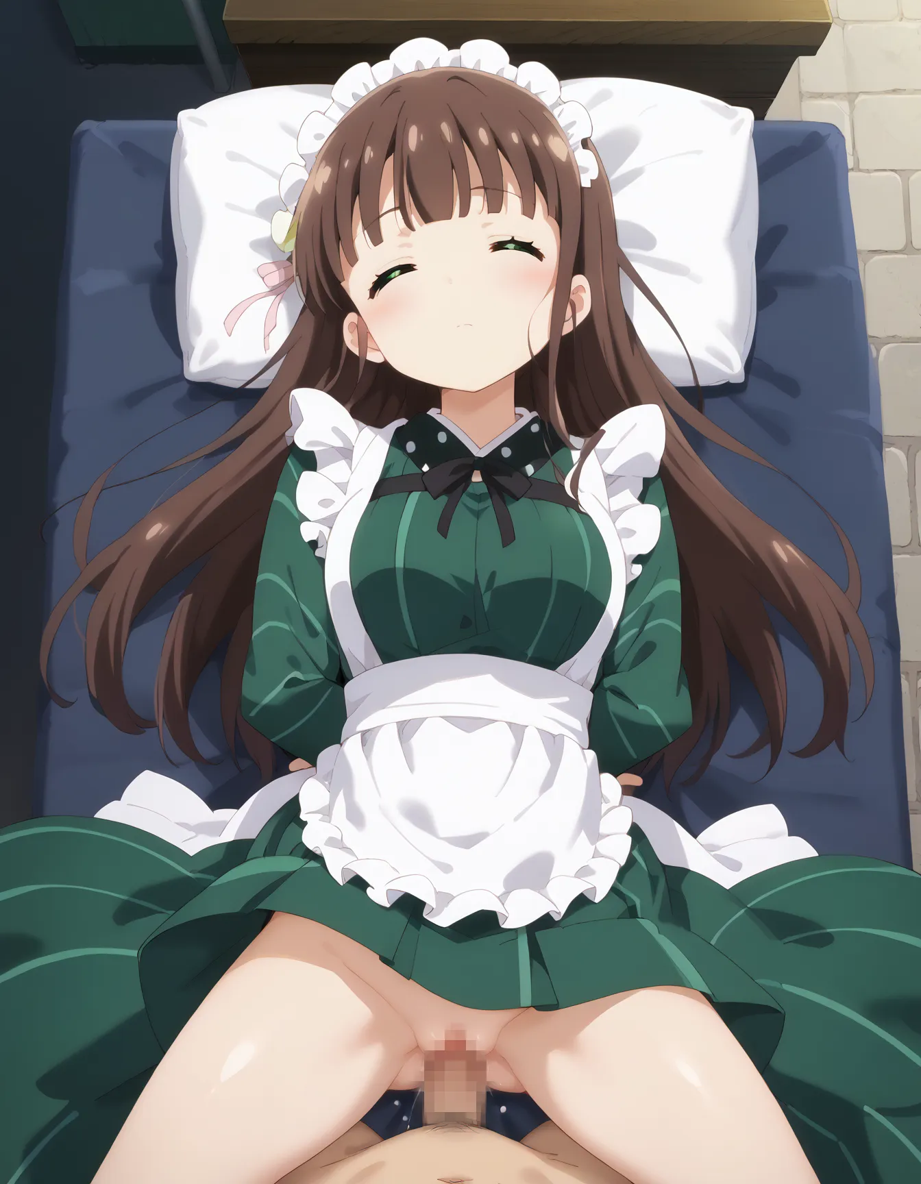 ごちうさに登場する実は脱いだらグラマーな千夜ちゃんのエロいAI画像400枚！(3ページ目)の12枚目の画像です。