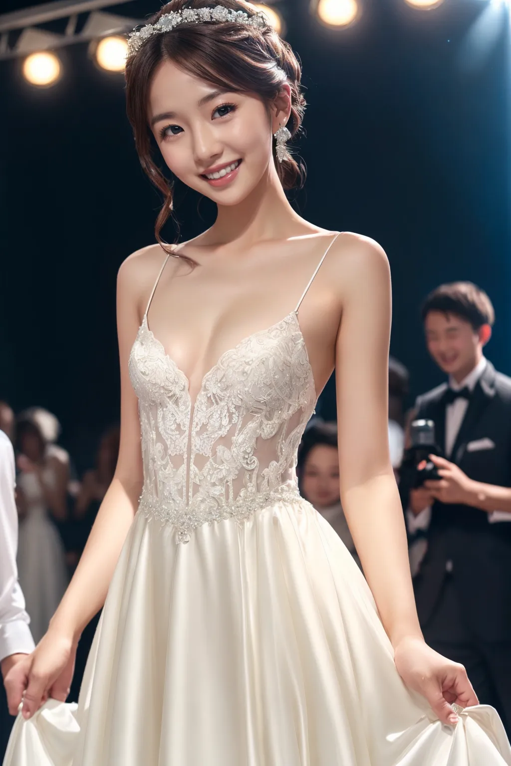もしも僕のお嫁さんが小柄童顔美女だったら？！そんな妄想を叶えてみたAI画像360枚！(2ページ目)の39枚目の画像です。