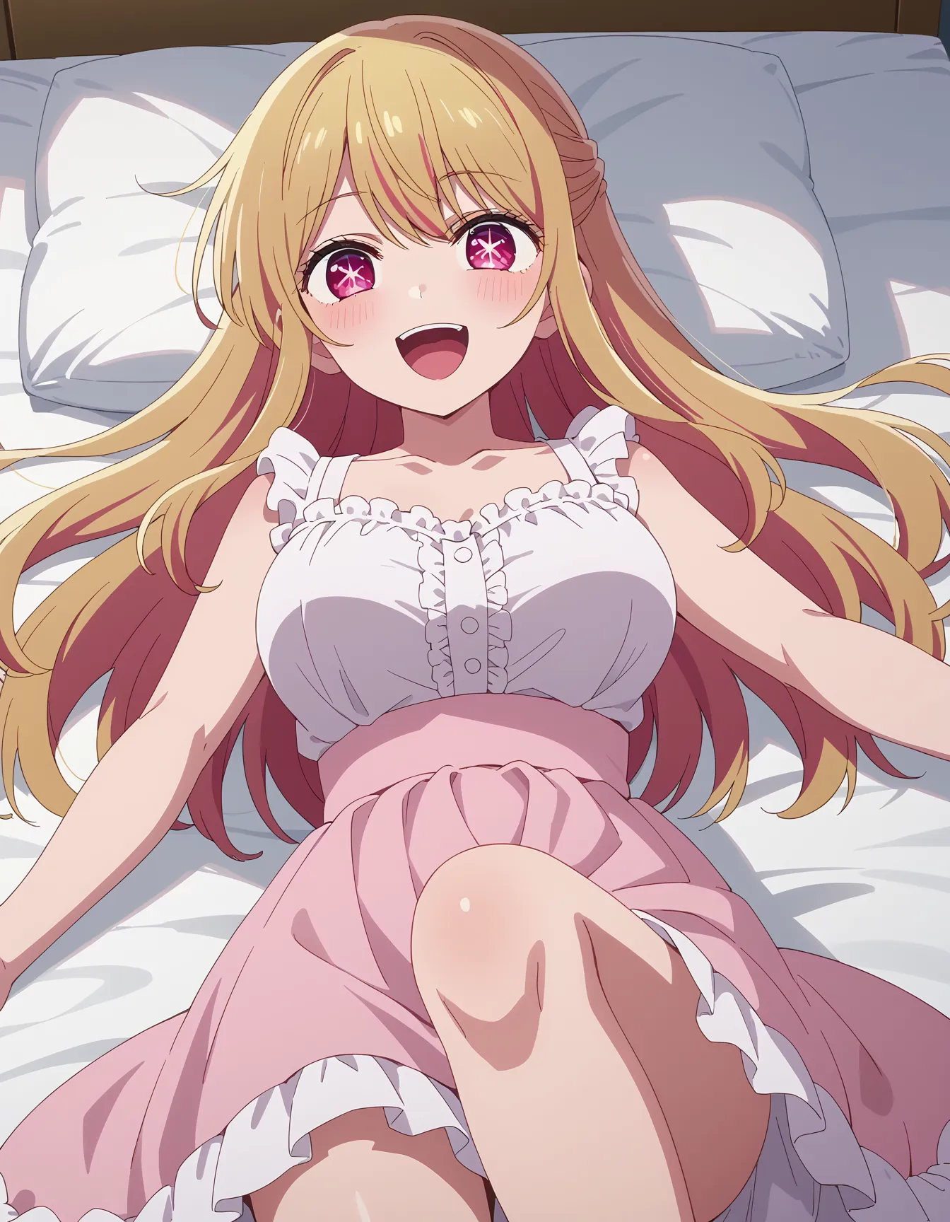 推しの子に登場するメインキャラで金髪美少女ルビーちゃんのエロいAI画像450枚！(11ページ目)の38枚目の画像です。