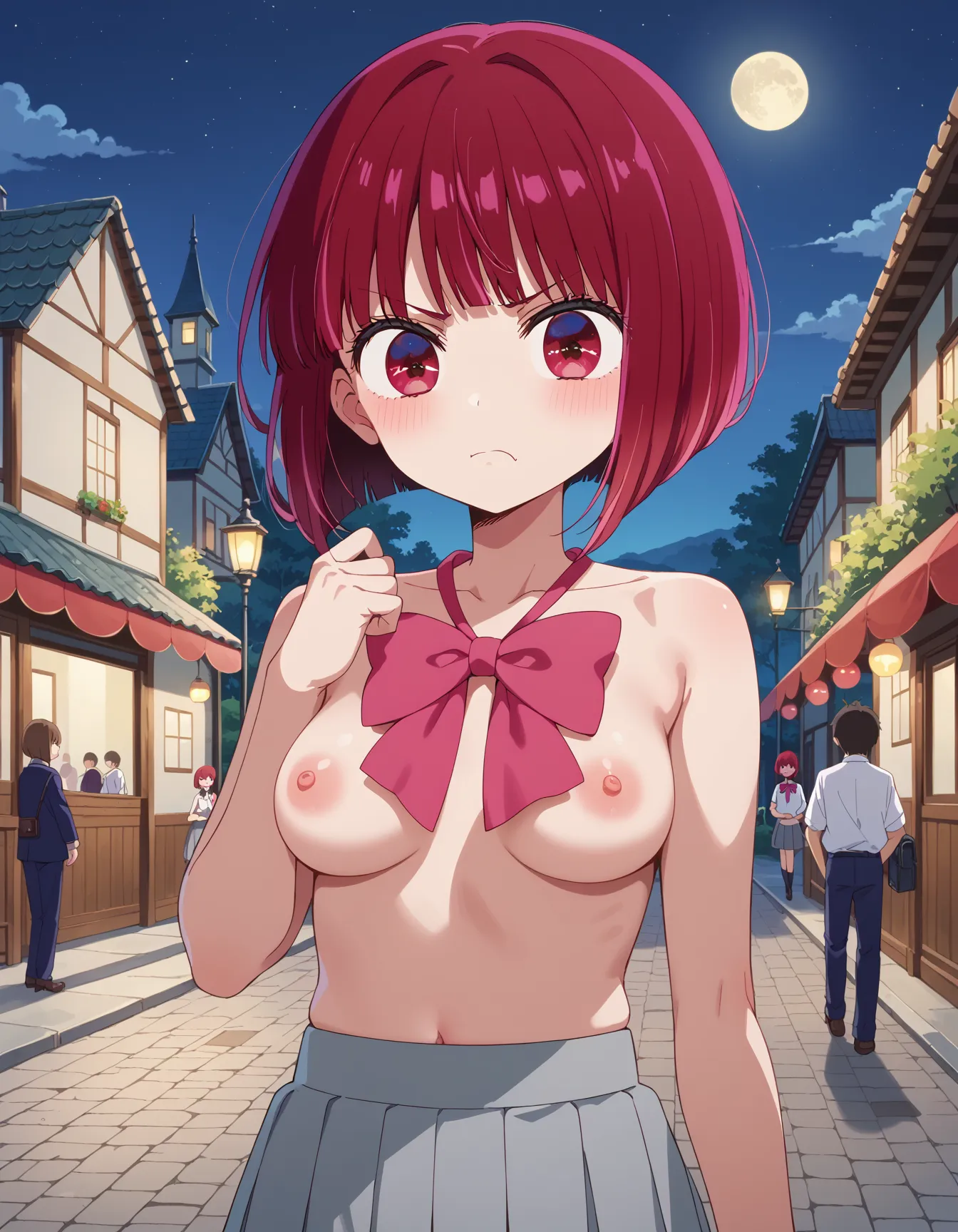 【有馬かなエロ画像】推しの子に登場するヒロインの一人でロリ先輩のエロいAI画像440枚！_次ページのエロ画像