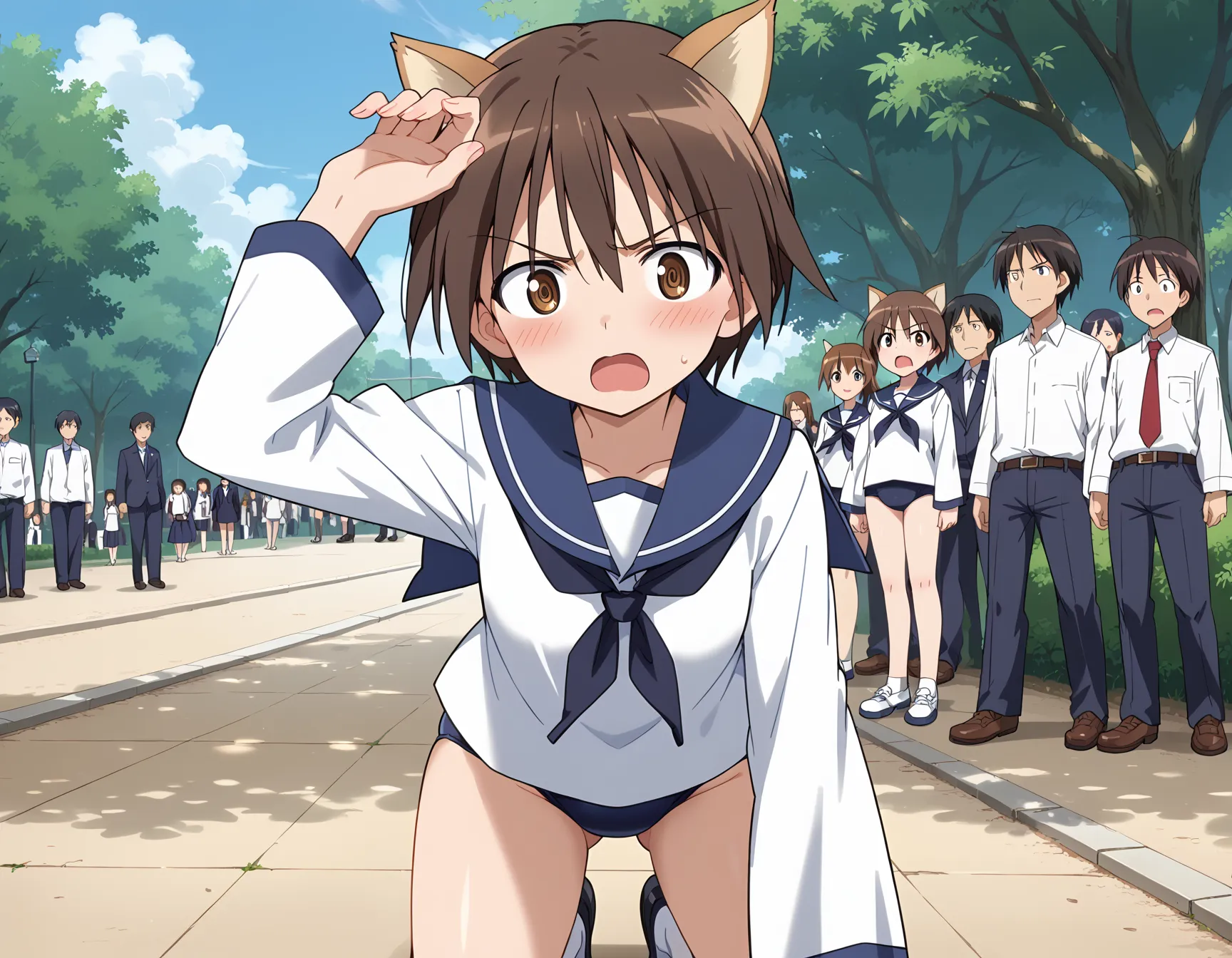 ストパンに登場する主人公でおっぱい星人？！なよしかちゃんのエロいAI画像410枚！(8ページ目)の4枚目の画像です。
