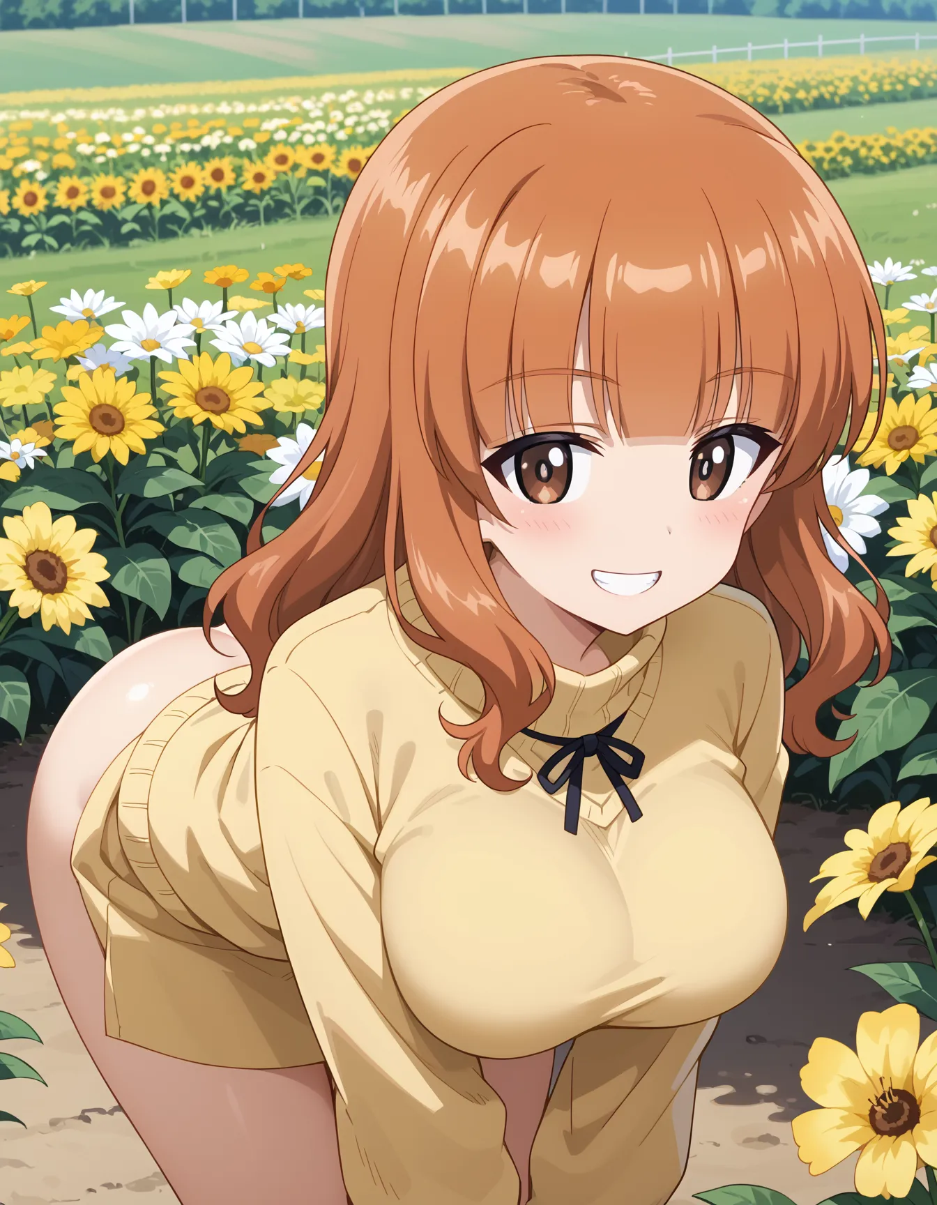 ガルパンに登場する巨乳美少女なさおりちゃんのエロいAI画像480枚！の18枚目の画像です。