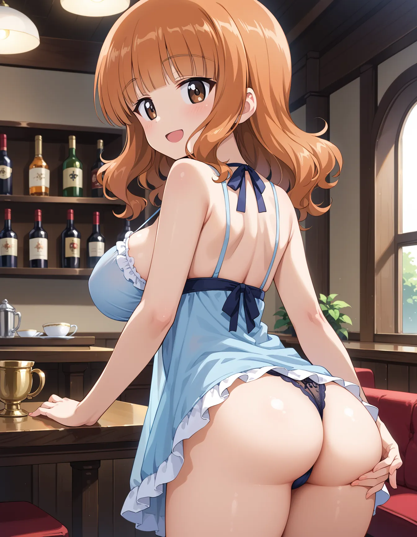 ガルパンに登場する巨乳美少女なさおりちゃんのエロいAI画像480枚！(6ページ目)の7枚目の画像です。