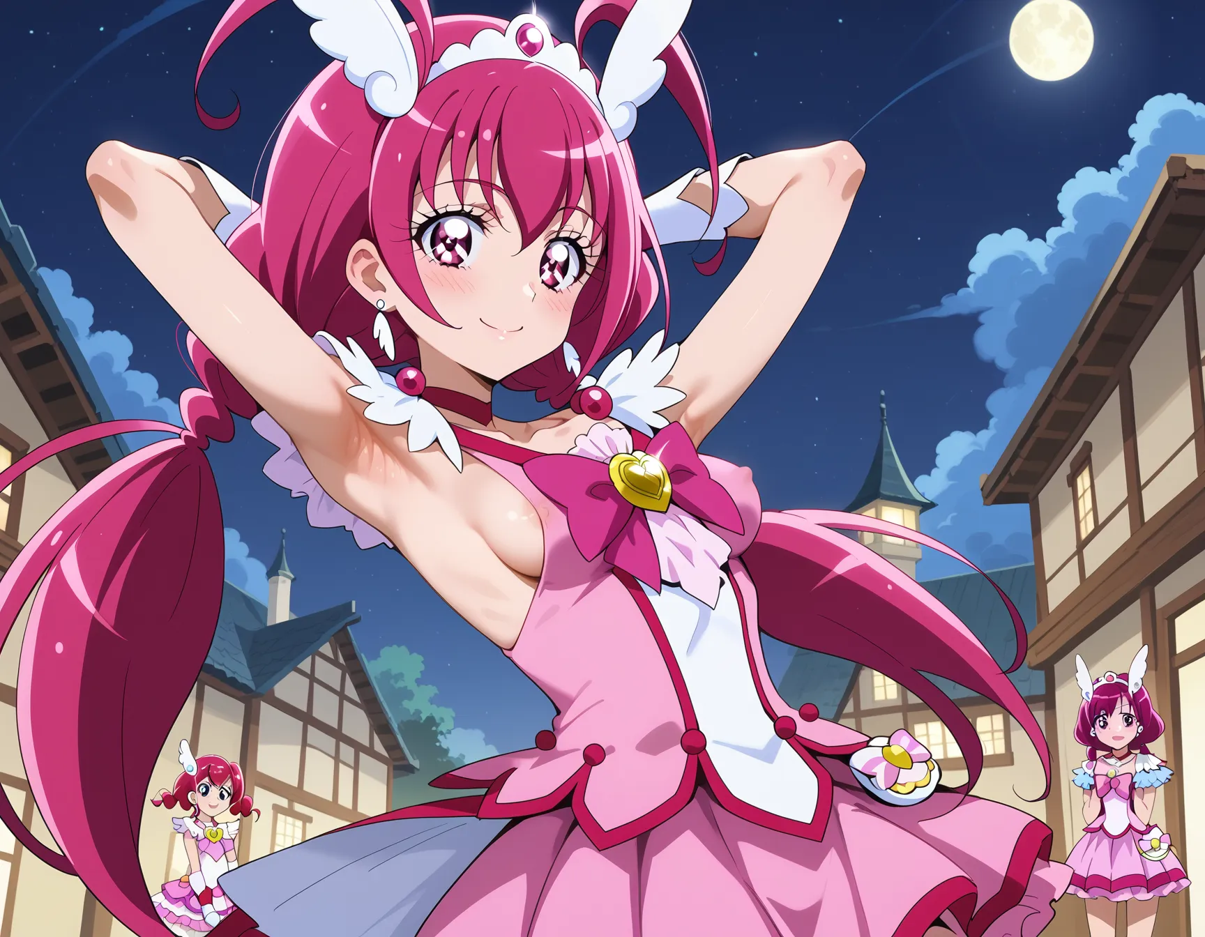 スマプリに登場するキュアハッピー(星空みゆき)のエロいAI画像320枚！(2ページ目)の35枚目の画像です。