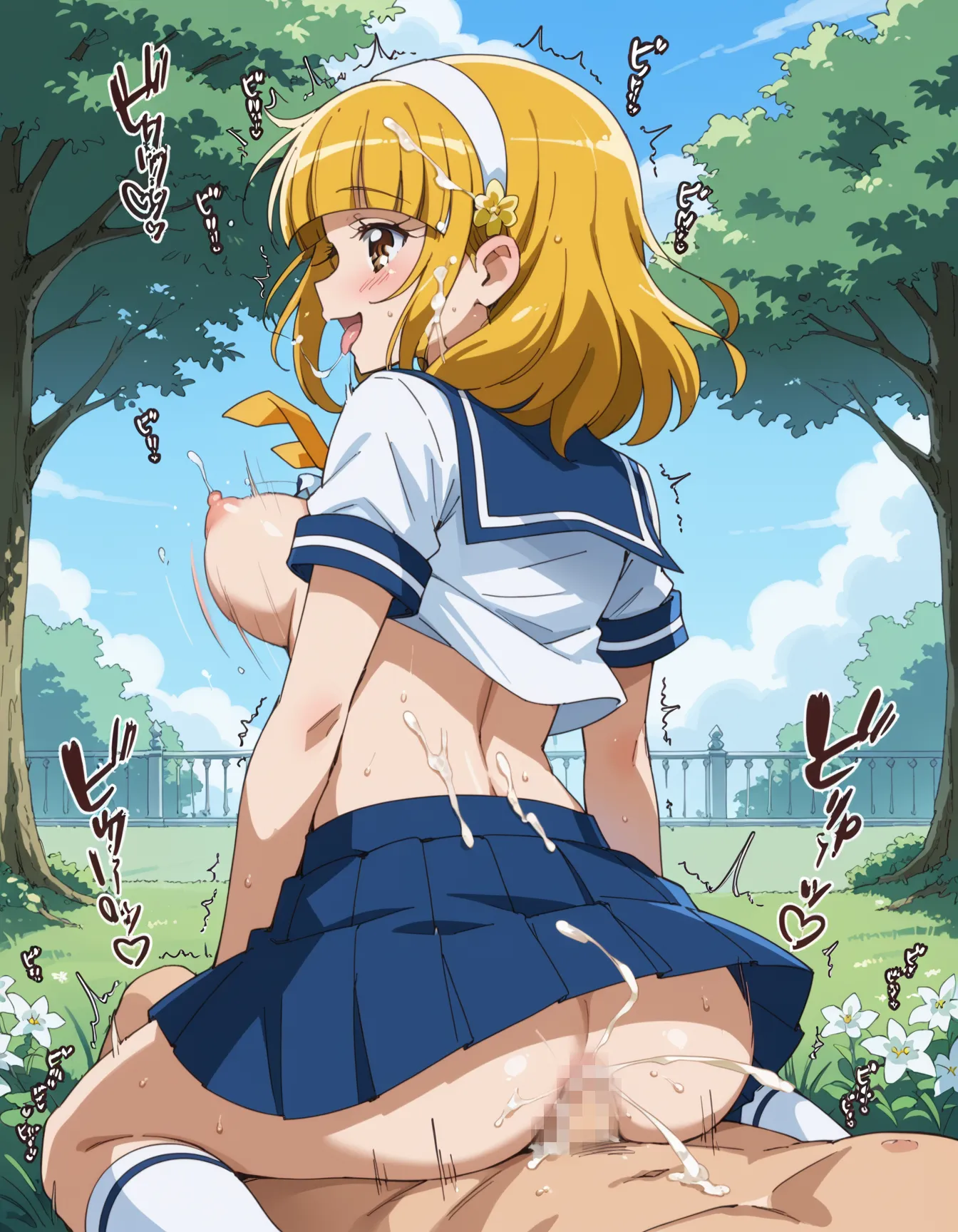 スマプリに登場するキュアピース(黄瀬やよい)のエロいAI画像341枚！の20枚目の画像です。