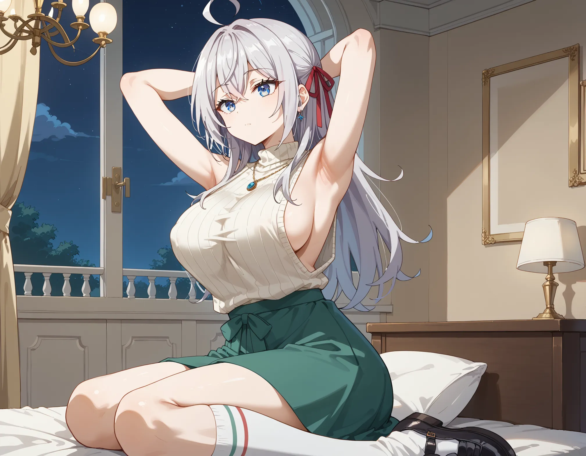 ロシデレに登場するロシアハーフのツンデレ美少女アーリャちゃんのエッチなAI画像388枚！(4ページ目)の39枚目の画像です。