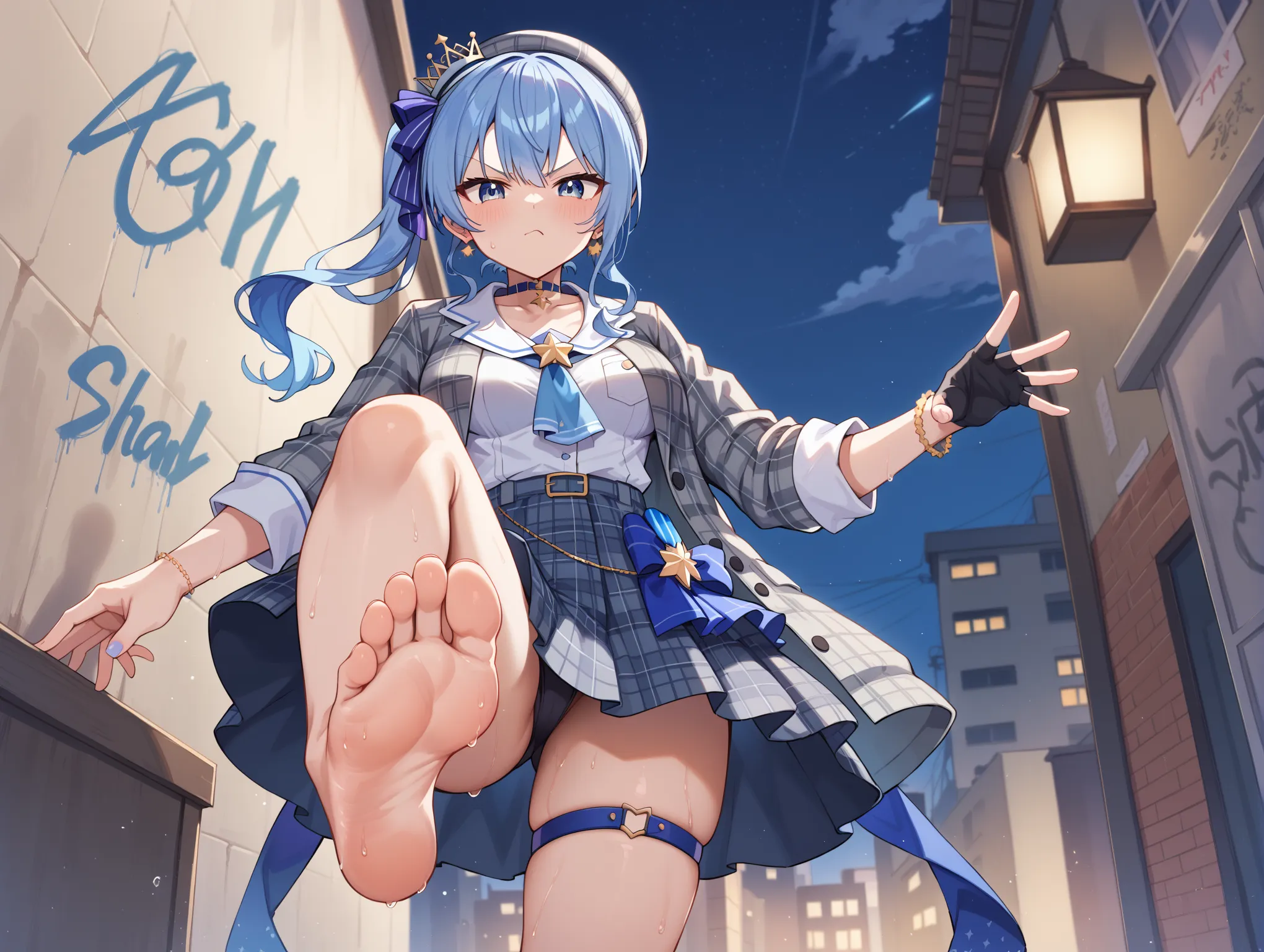 ホロライブ所属のVTuberすいちゃんのエッチなAI画像355枚！(7ページ目)の5枚目の画像です。