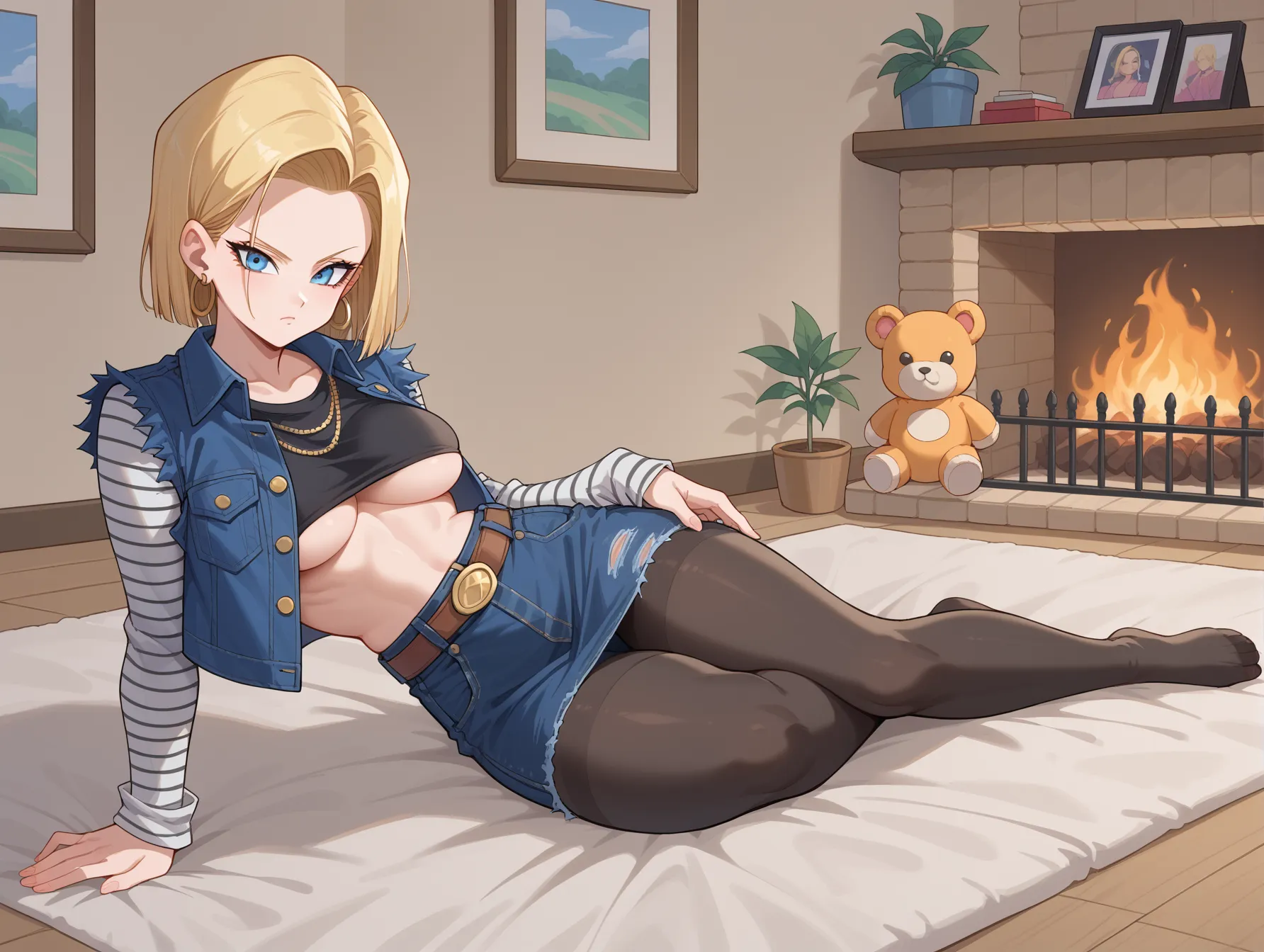 セクシーで可愛い「人造人間18号」のエロ画像_part13_前ページのエロ画像